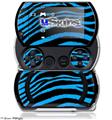 Zebra Blue - Decal Style Skins (fits Sony PSPgo)