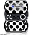 Kearas Polka Dots White And Black - Decal Style Skins (fits Sony PSPgo)