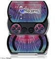 Tie Dye Pink Stripes - Decal Style Skins (fits Sony PSPgo)