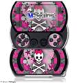 Princess Skull Heart - Decal Style Skins (fits Sony PSPgo)