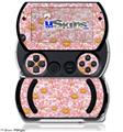 Flowers Pattern 12 - Decal Style Skins (fits Sony PSPgo)