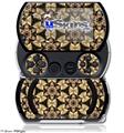 Leave Pattern 1 Brown - Decal Style Skins (fits Sony PSPgo)