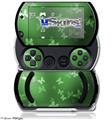 Bokeh Butterflies Green - Decal Style Skins (fits Sony PSPgo)