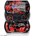 Emo Graffiti - Decal Style Skins (fits Sony PSPgo)