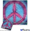 Decal Skin compatible with Sony PS3 Slim Tie Dye Peace Sign 100