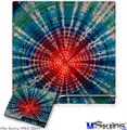 Decal Skin compatible with Sony PS3 Slim Tie Dye Bulls Eye 100