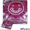Decal Skin compatible with Sony PS3 Slim Tie Dye Happy 100