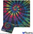 Decal Skin compatible with Sony PS3 Slim Tie Dye Swirl 105