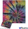 Decal Skin compatible with Sony PS3 Slim Tie Dye Swirl 106