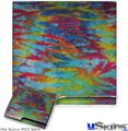 Decal Skin compatible with Sony PS3 Slim Tie Dye Tiger 100