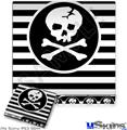 Decal Skin compatible with Sony PS3 Slim Skull Patch