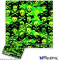 Decal Skin compatible with Sony PS3 Slim Skull Camouflage