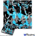 Decal Skin compatible with Sony PS3 Slim SceneKid Blue