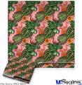 Decal Skin compatible with Sony PS3 Slim Famingos and Flowers Pink