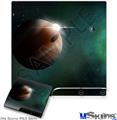 Decal Skin compatible with Sony PS3 Slim Ar44 Space