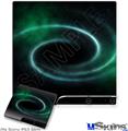 Decal Skin compatible with Sony PS3 Slim Black Hole