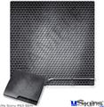 Decal Skin compatible with Sony PS3 Slim Mesh Metal Hex