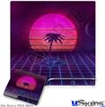 Decal Skin compatible with Sony PS3 Slim Synth Beach
