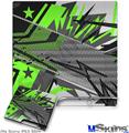 Decal Skin compatible with Sony PS3 Slim Baja 0032 Neon Green