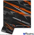 Decal Skin compatible with Sony PS3 Slim Baja 0014 Burnt Orange