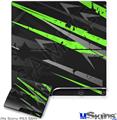 Decal Skin compatible with Sony PS3 Slim Baja 0014 Neon Green