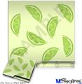 Decal Skin compatible with Sony PS3 Slim Limes Yellow