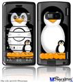 LG enV2 Skin - Penguins on Black