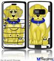 LG enV2 Skin - Puppy Dogs on White