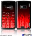 LG enV2 Skin - Fire Flames Red