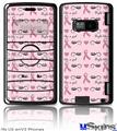 LG enV2 Skin - Fight Like A Girl Breast Cancer Ribbons and Hearts