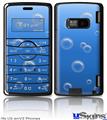 LG enV2 Skin - Bubbles Blue