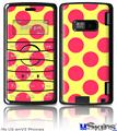 LG enV2 Skin - Kearas Polka Dots Pink And Yellow