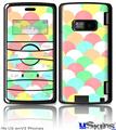 LG enV2 Skin - Brushed Cirlces Multi Light