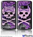 LG enV2 Skin - Purple Girly Skull