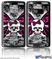 LG enV2 Skin - Skull Butterfly