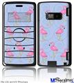 LG enV2 Skin - Flamingos on Blue