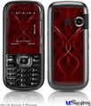 LG Rumor 2 Skin - Abstract 01 Red