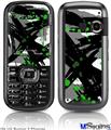 LG Rumor 2 Skin - Abstract 02 Green