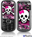 LG Rumor 2 Skin - Splatter Girly Skull