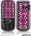 LG Rumor 2 Skin - Pink Skulls and Stars