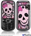 LG Rumor 2 Skin - Pink Skull