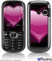 LG Rumor 2 Skin - Glass Heart Grunge Hot Pink