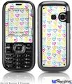 LG Rumor 2 Skin - Kearas Hearts White