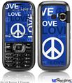 LG Rumor 2 Skin - Love and Peace Blue