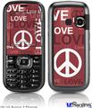 LG Rumor 2 Skin - Love and Peace Pink