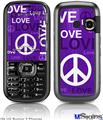 LG Rumor 2 Skin - Love and Peace Purple