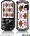 LG Rumor 2 Skin - Argyle Pink and Brown