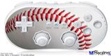 Wii Classic Controller Skin - Baseball