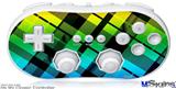 Wii Classic Controller Skin - Rainbow Plaid