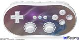 Wii Classic Controller Skin - Purple Orange